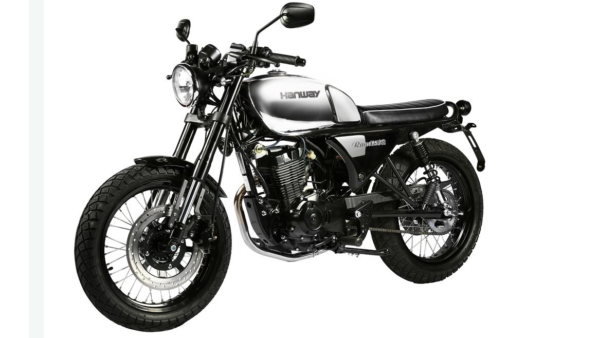 Llega la nueva Hanway Raw 125 SR Chrome, la Café Racer más radical