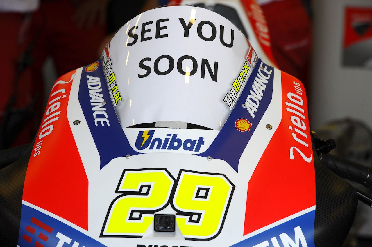 Andrea Iannone no participará en el Gran Premio de Japón