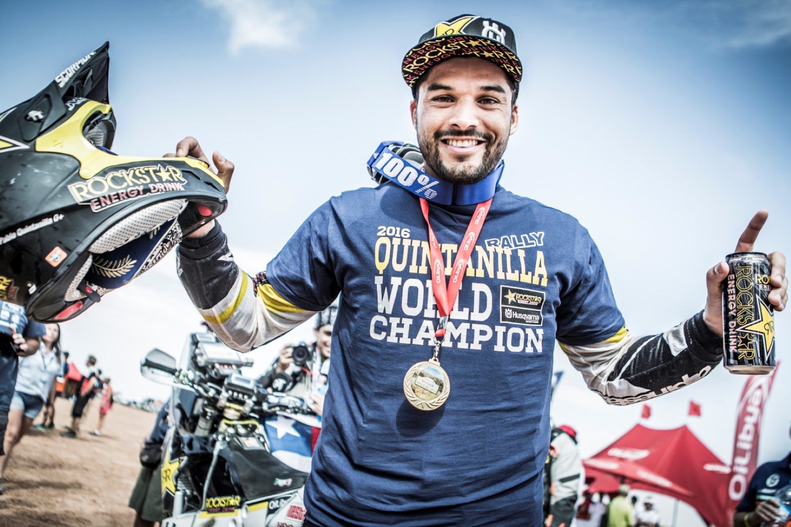 Pablo Quintanilla, Campeón del Mundo de Rally T.T.