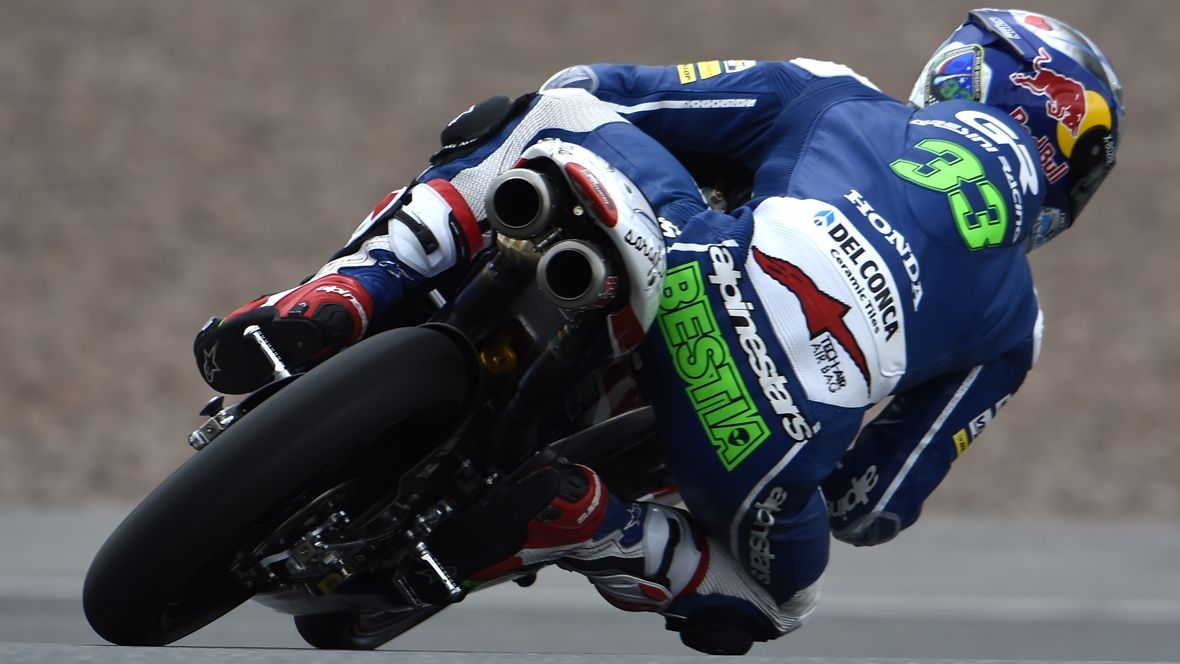 Enea Bastianini lidera Moto3 en el viernes del GP de Japón