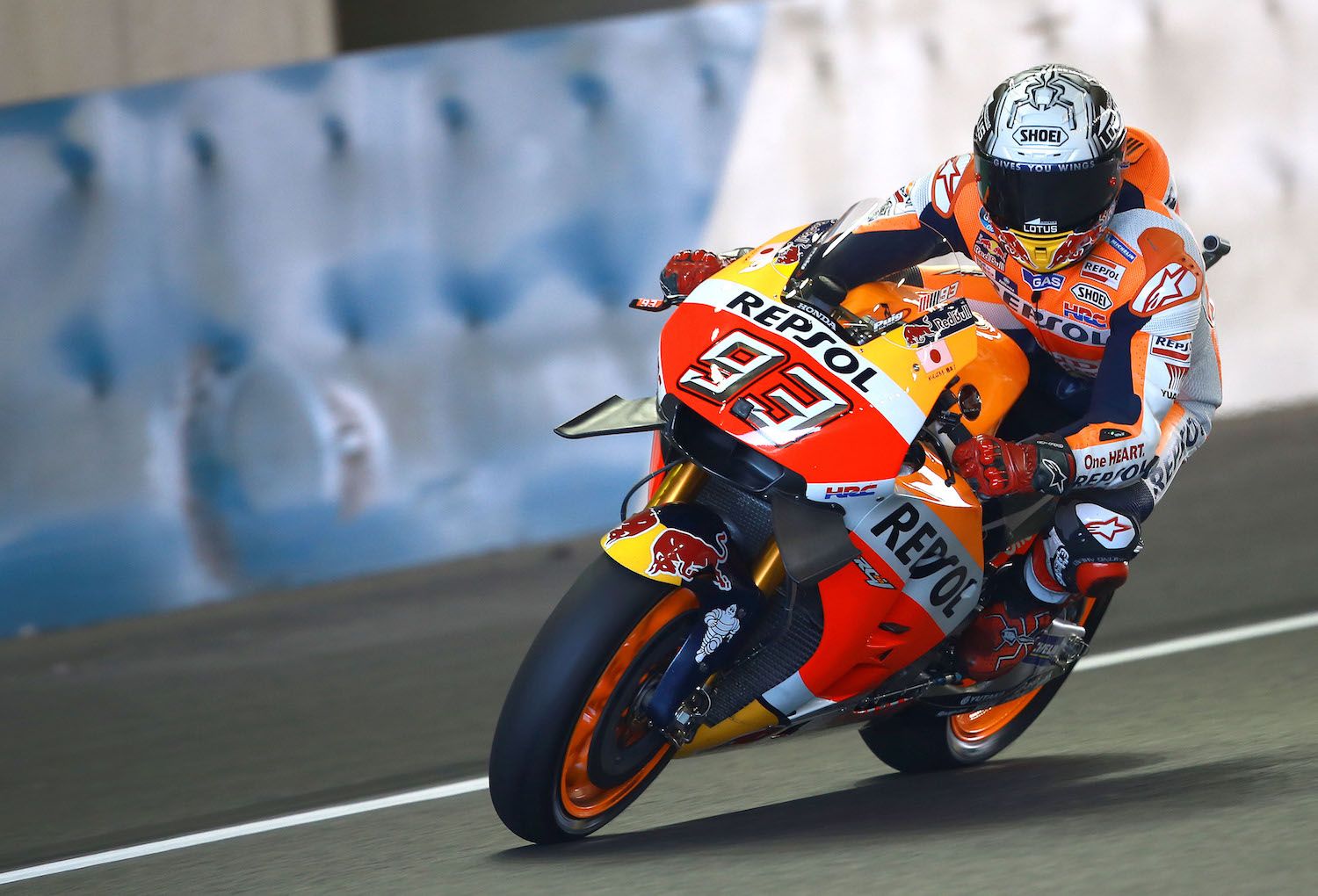 Marc Márquez: "La de Dani ha sido una caída rara, sin dar gas o frenando. Difícil de explicar"