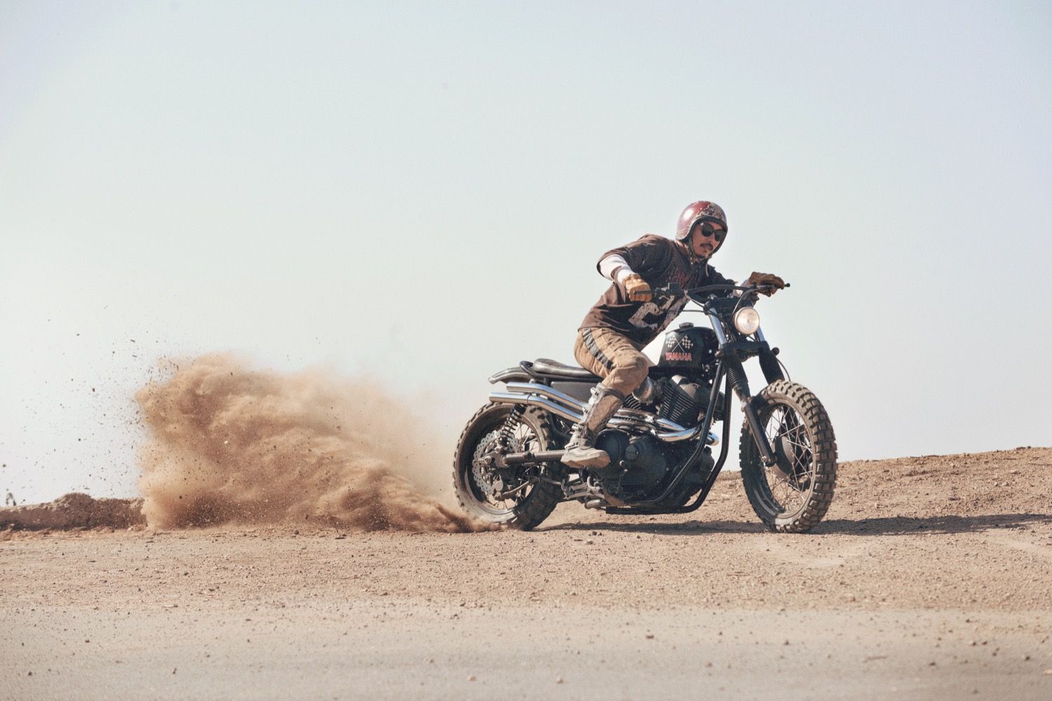 Yamaha SCR 950 "Chequered Scrambler", la primera preparación sobre la SCR