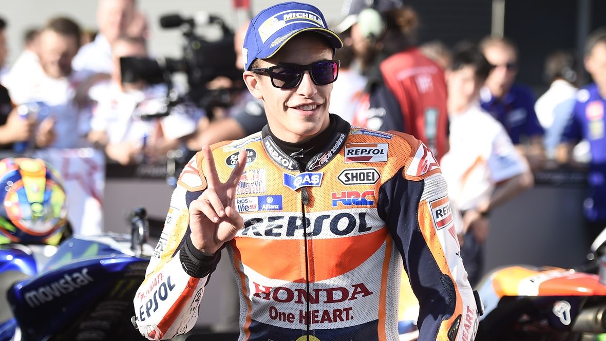 Marc Márquez: “Este fin de semana ha habido caídas extrañas”