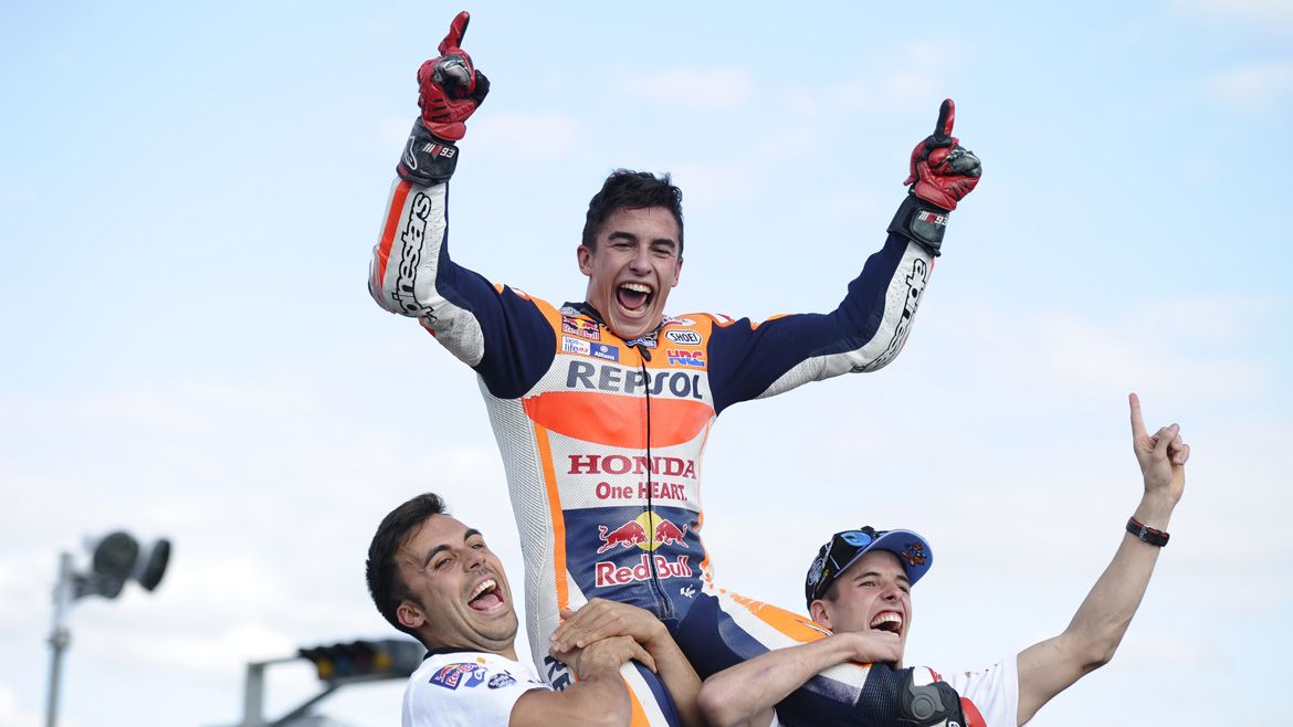 La carrera deportiva de Marc Márquez