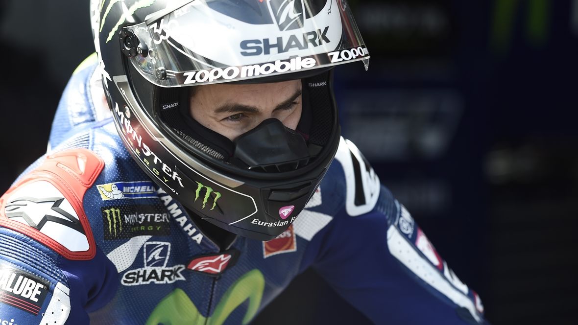 Jorge Lorenzo: “En estas condiciones veo riesgos donde los demás no los ven”