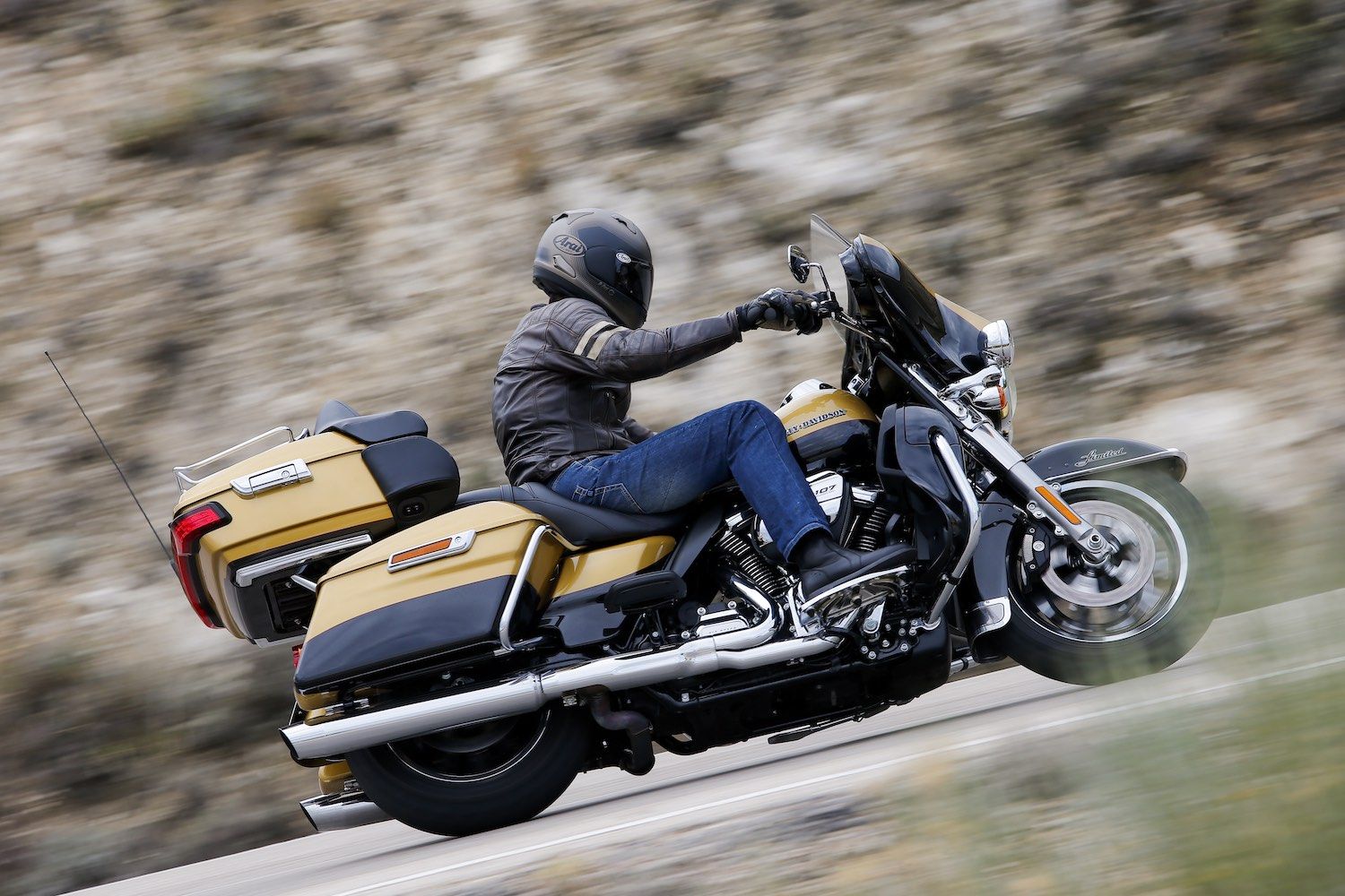 Harley-Davidson Twin-Cooled Milwaukee-Eight 107, en banco de potencia