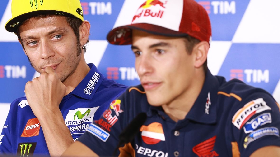 Marc Márquez: “Rossi y yo mantenemos la opinión de Sepang que teníamos hace un año”