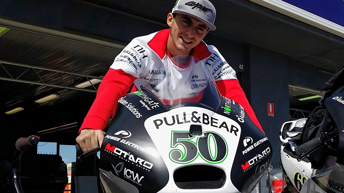 Pecco Bagnaia sueña con el test que hará con la Ducati de MotoGP