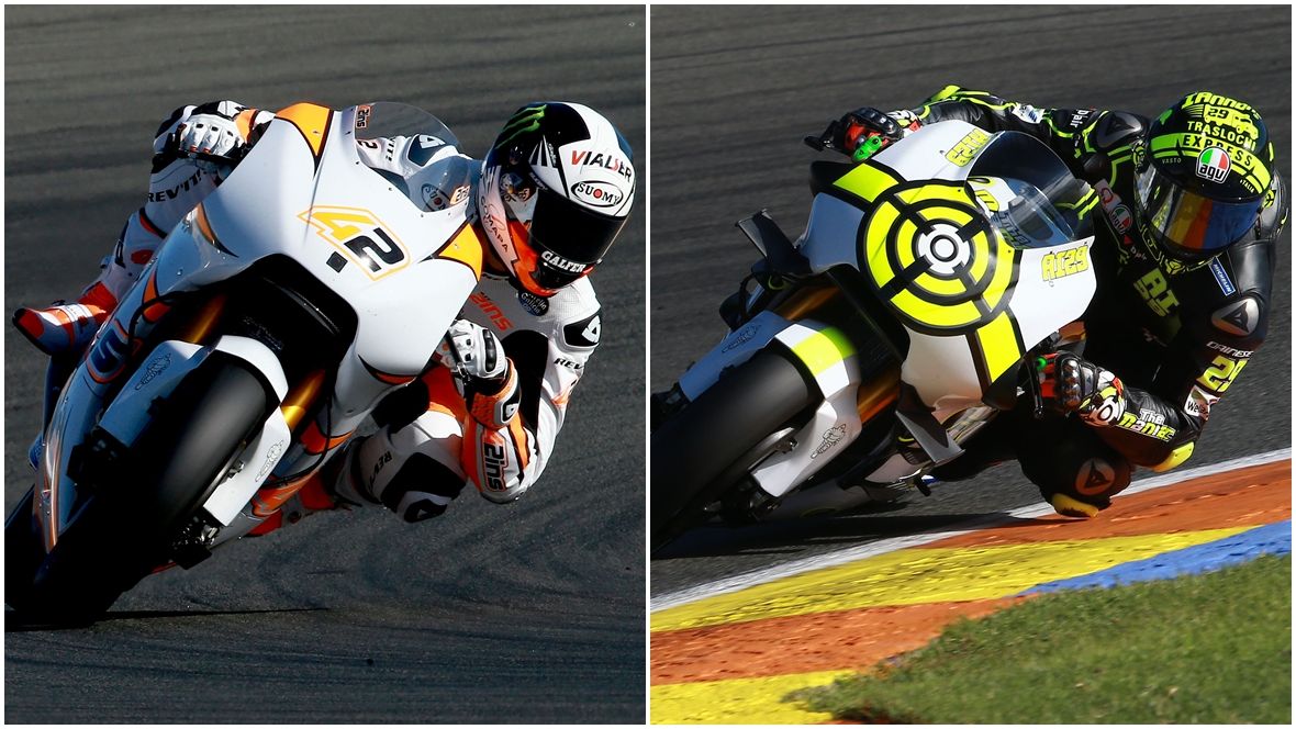 Andrea Iannone y Álex Rins ya han salido a pista con la Suzuki