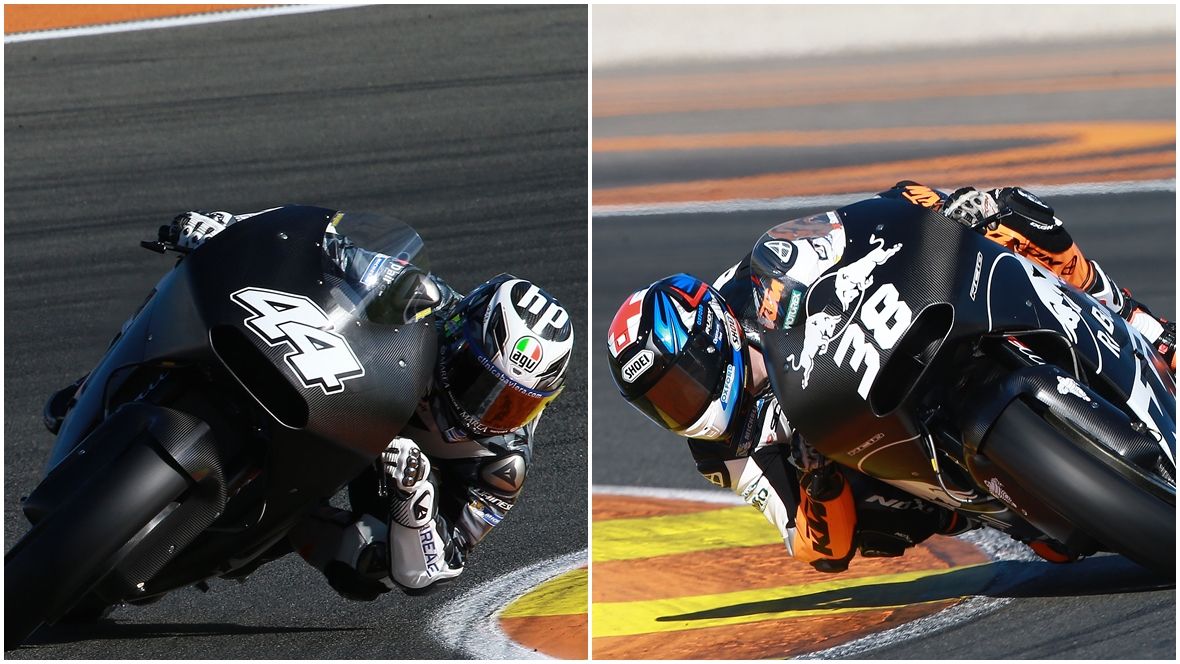 Pol Espargaró y Bradley Smith ya se han subido a la KTM