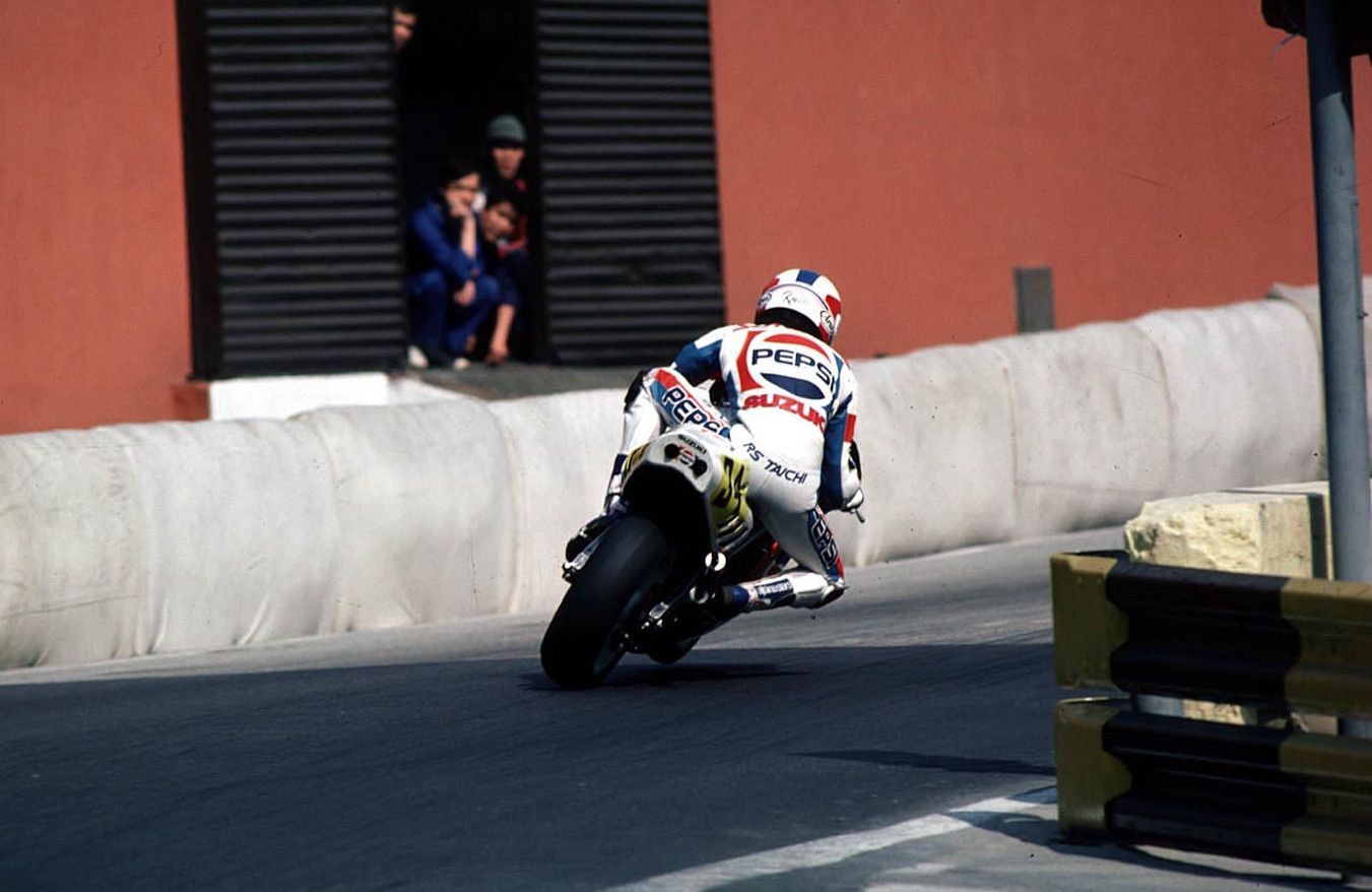 Así fue la épica participación de Kevin Schwantz en el GP de Macao