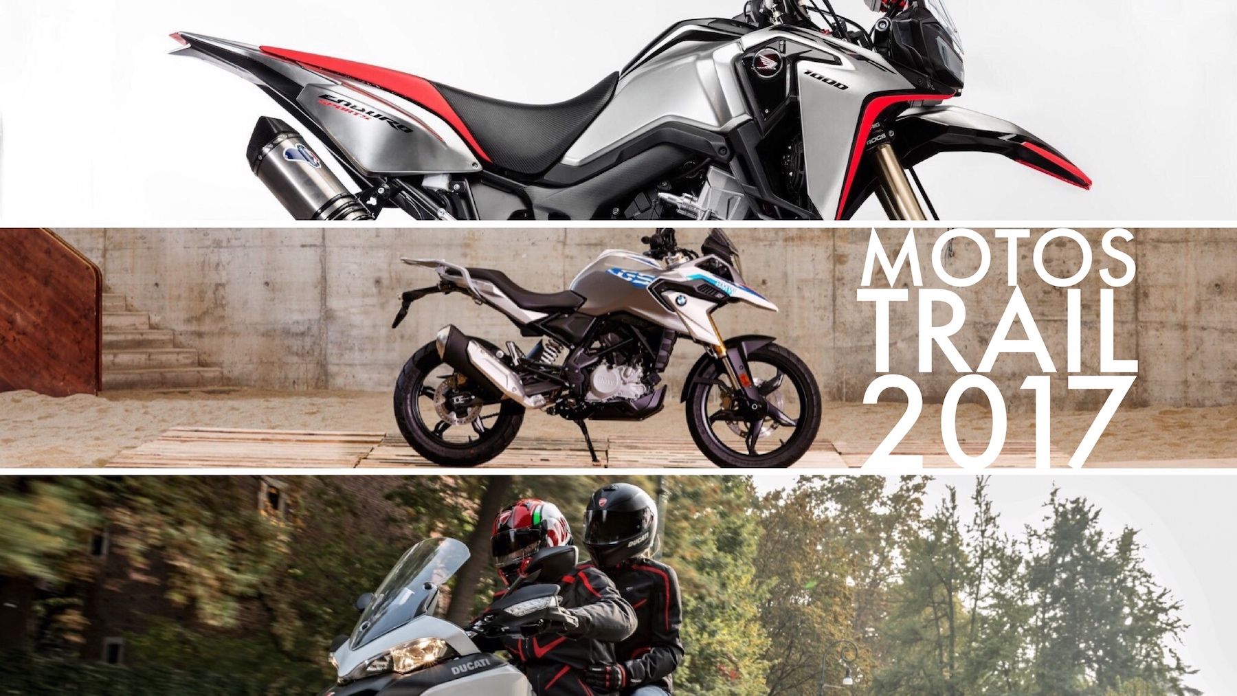 Novedades Motos Trail 2017