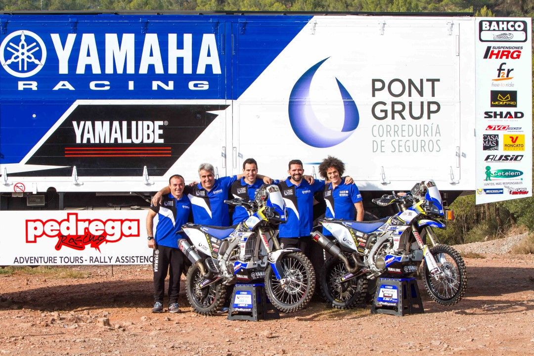 Presentación del equipo PontGrup Yamaha para el Dakar 2017