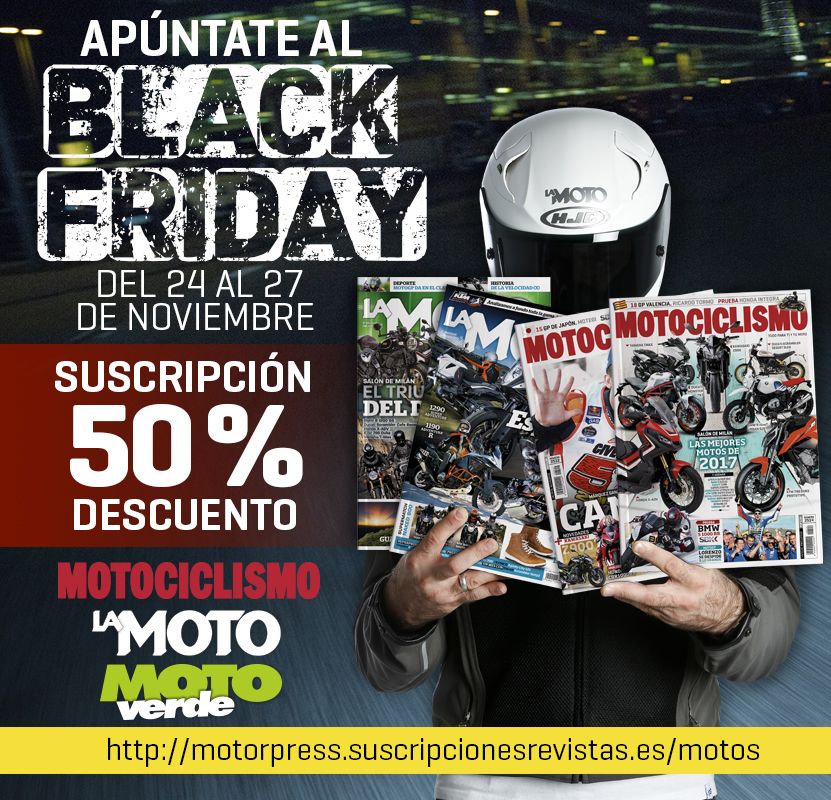 50% de descuento en Motociclismo, La Moto y Moto Verde