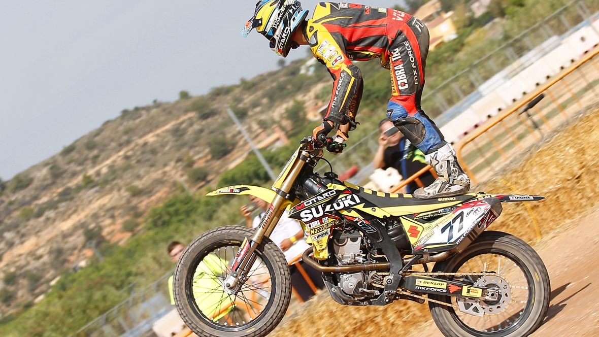 Ferrán Cardús, campeón de la RFME Copa de España de Flat Track 2016