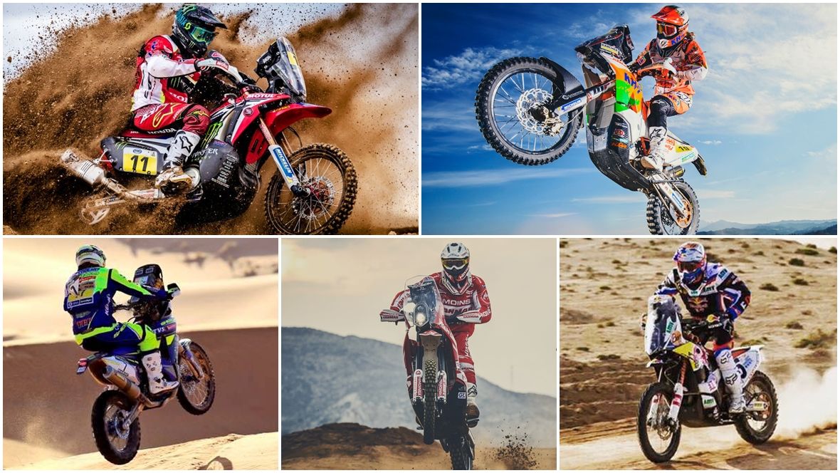 Los 15 pilotos españoles que afrontarán el Dakar 2017 en moto