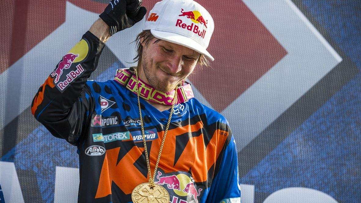 Taddy Blazusiak se retira, la gran leyenda del enduro