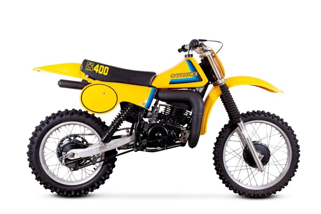 Suzuki RM 400 2T, la primera japonesa en ganar un Mundial de Motocross