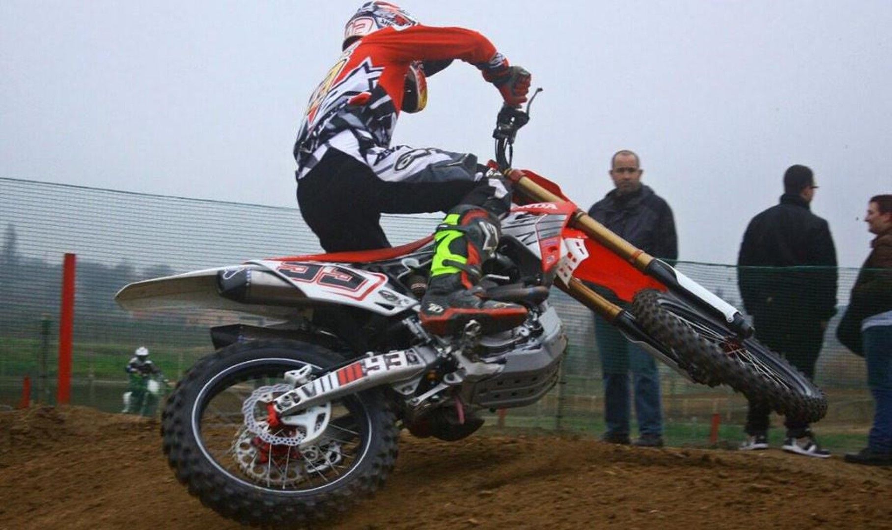 Marc Márquez, piloto de enduro