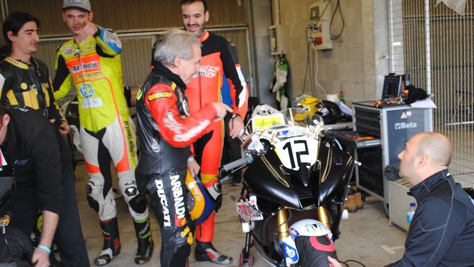 Benjamín Grau quiere correr el Isle of Man Classic TT 2017 con 72 años