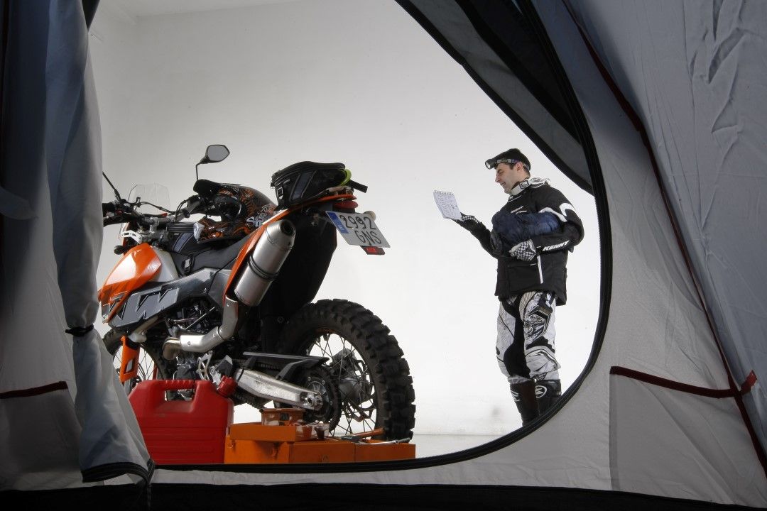 Cómo preparar tu moto para la aventura