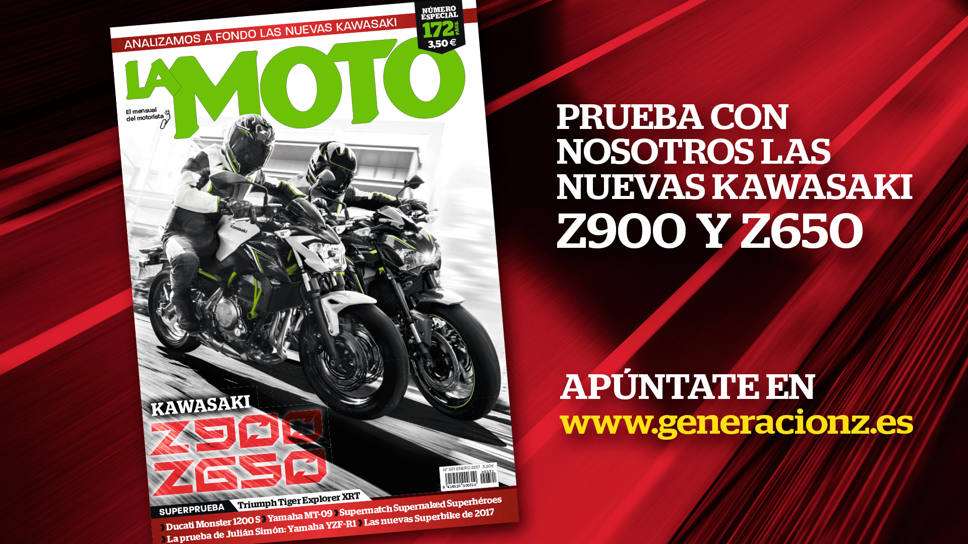 Prueba con nosotros las nuevas Kawasaki