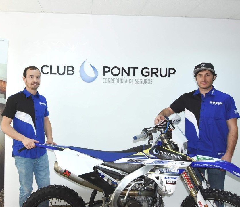 El Pont Grup Yamaha presenta sus pilotos de enduro 2017