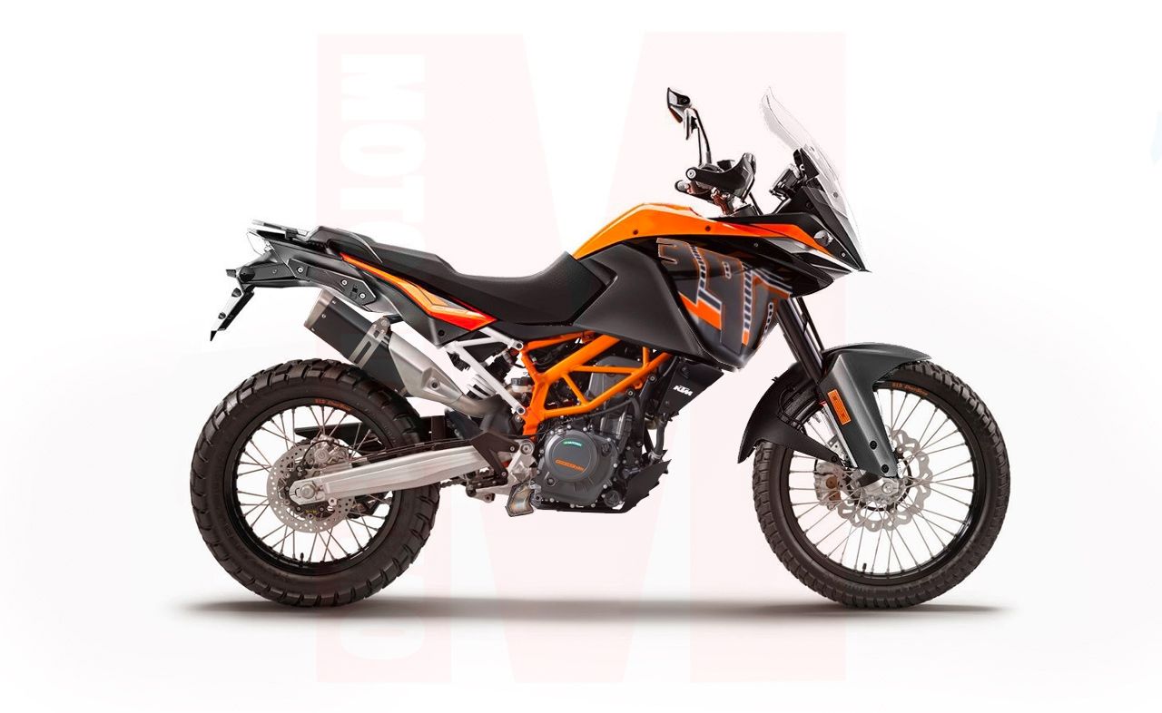 Así serían las KTM 390 y 790 Adventure que ya ruedan en Europa
