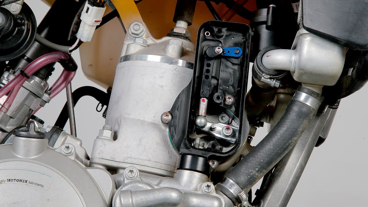 Válvula de escape electrónica para KTM 2T