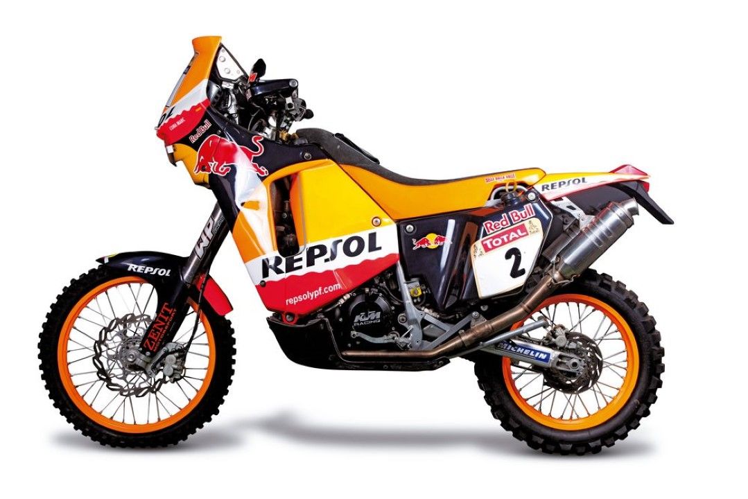 KTM LC4 660R 2006, la primera campeona de Marc Coma en el Rally Dakar