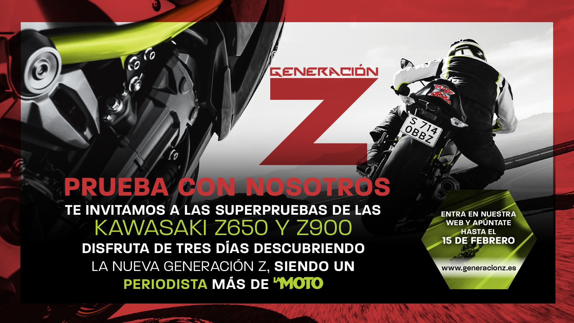 Prueba con nosotros las nuevas Kawasaki Z650 y Z900