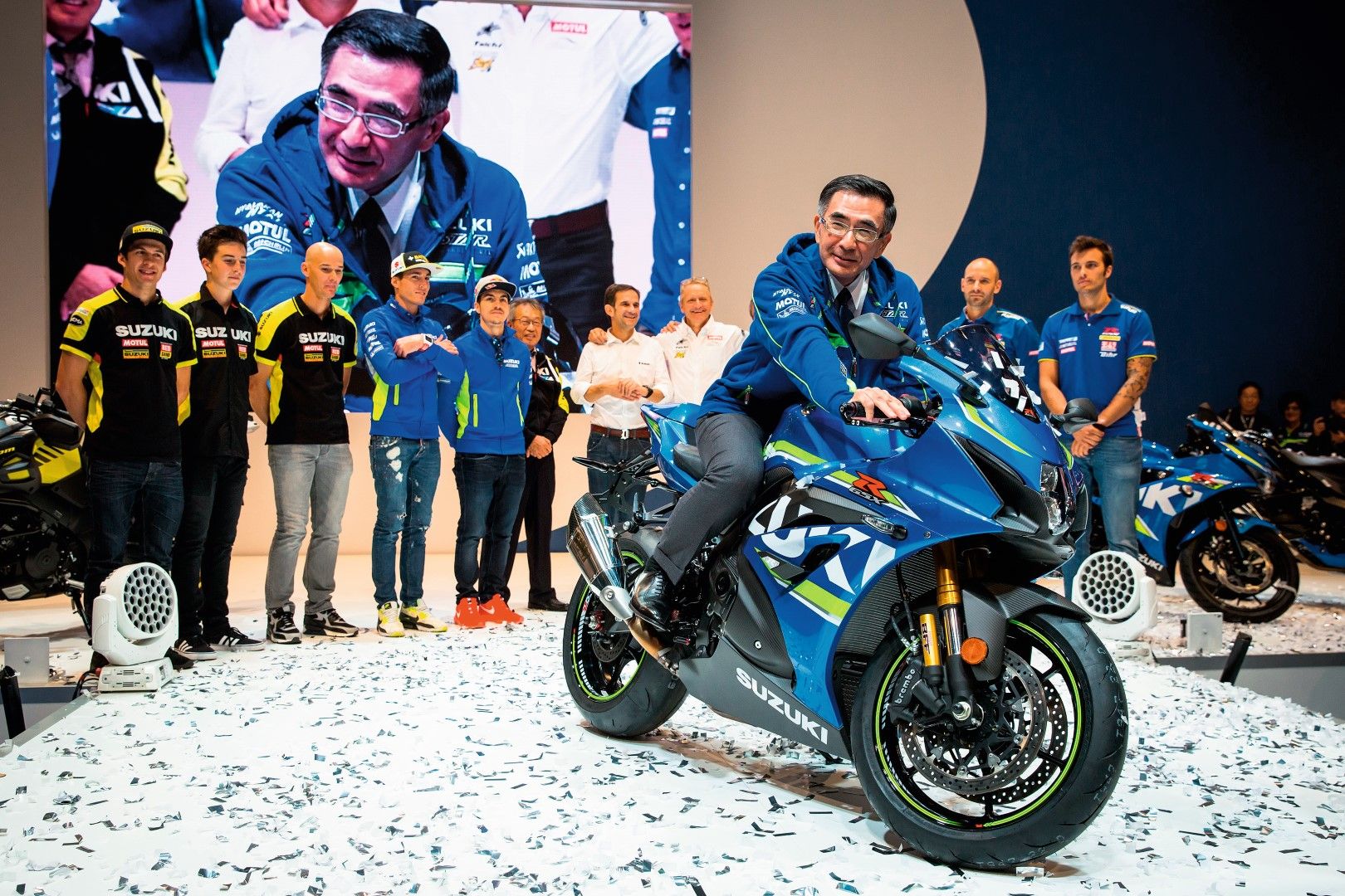 Entrevista a Toshihiro Suzuki: "Pasada la crisis volveremos a producir motos más divertidas"