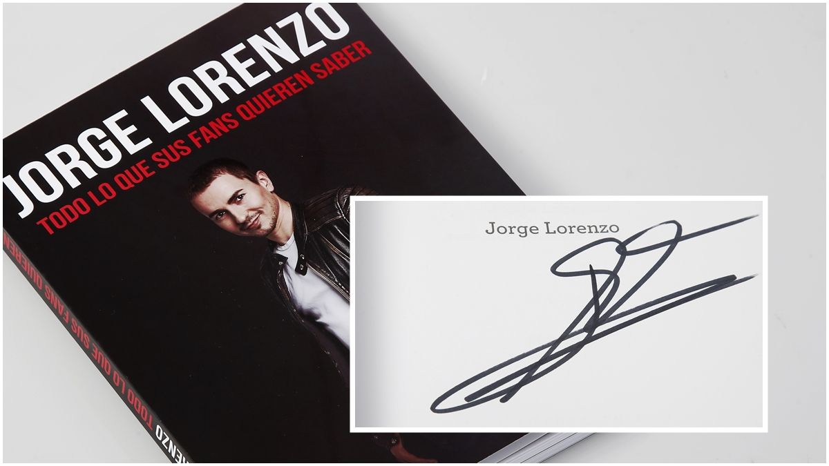 Gana el nuevo libro de Jorge Lorenzo firmado por el protagonista