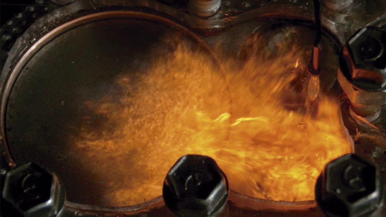Motor de combustión a 4.000 imágenes por segundo y 4K