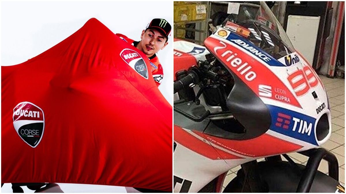 ¿Será esta la nueva Ducati de Jorge Lorenzo?