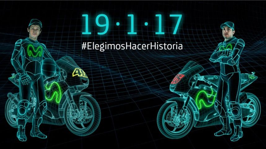 Disfruta de la presentación íntegra de Yamaha 2017 con Valentino Rossi y Maverick Viñales