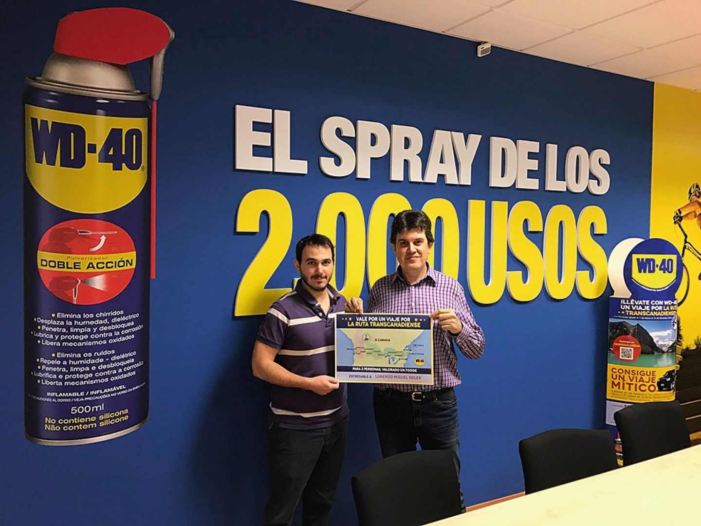 Ganador Rutas Míticas WD-40 2016