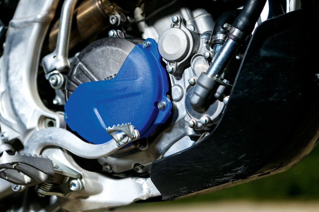 Prueba de protector de embrague off road Polisport