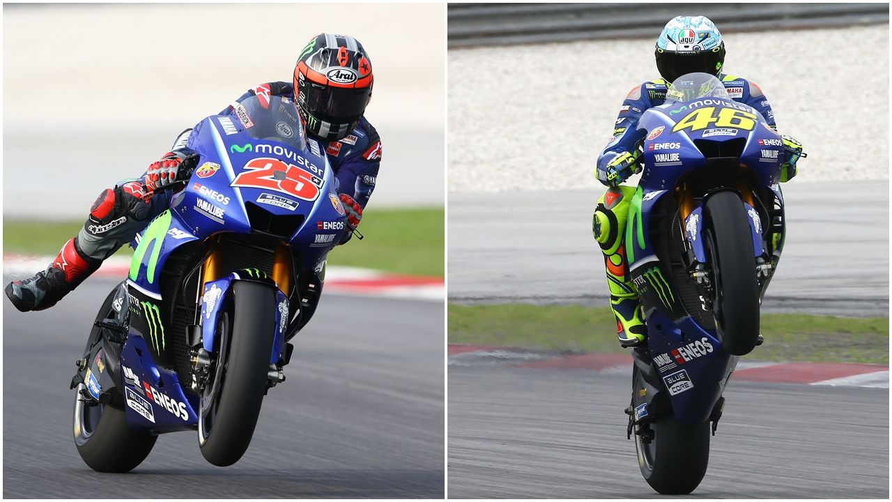 Maverick Viñales tiene “la mejor moto” y Valentino Rossi se ve “muy cerca”