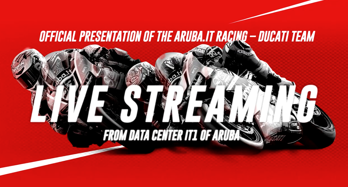 Revive la presentación del Aruba Ducati con Marco Melandri y Chaz Davies