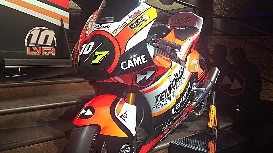 Presentado el Forward Racing de Moto2 con Lorenzo Baldassarri y Luca Marini