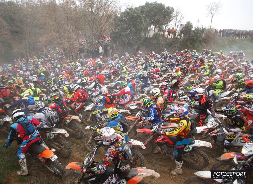 Bassella Race 1, el mayor evento de la moto de enduro en España con 1.300 participantes