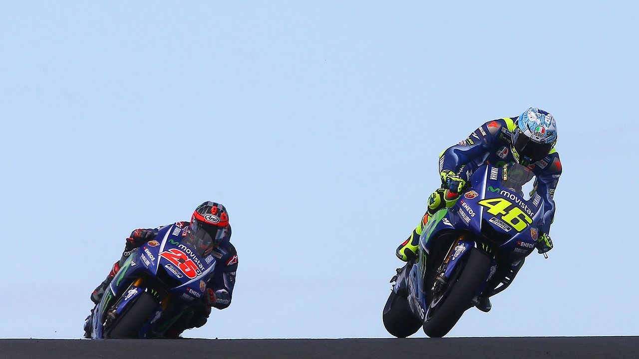 Maverick Viñales y Valentino Rossi coinciden: "Nos hemos centrado en el ritmo de carrera"