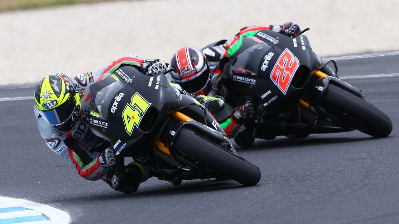 Aleix Espargaró: "Estoy más que satisfecho, mi feeling mejora constantemente"