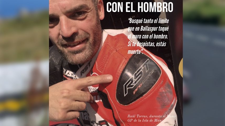 Raül Torras busca apoyo en la afición para llegar al Tourist Trophy