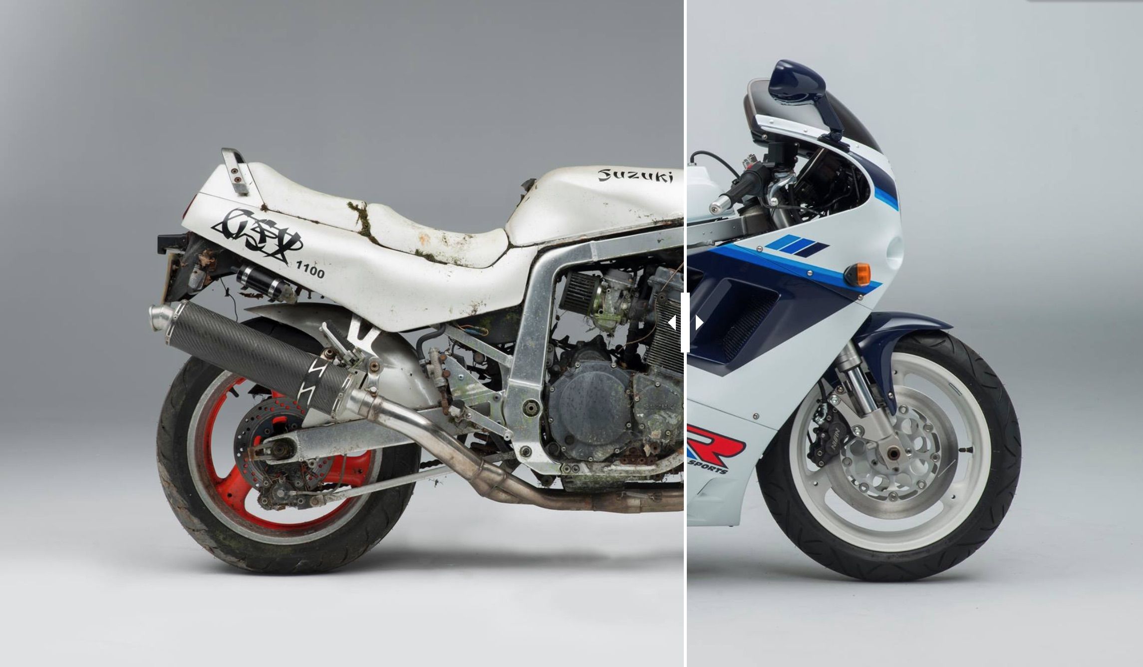 Suzuki GSX-R1100, de chatarra a joya de museo
