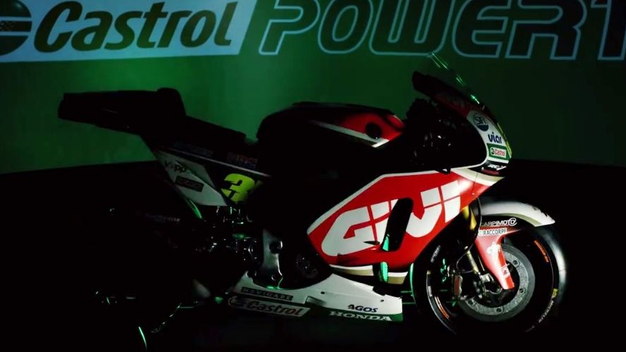 El LCR enseña la Honda RC213V de Cal Crutchlow para MotoGP 2017