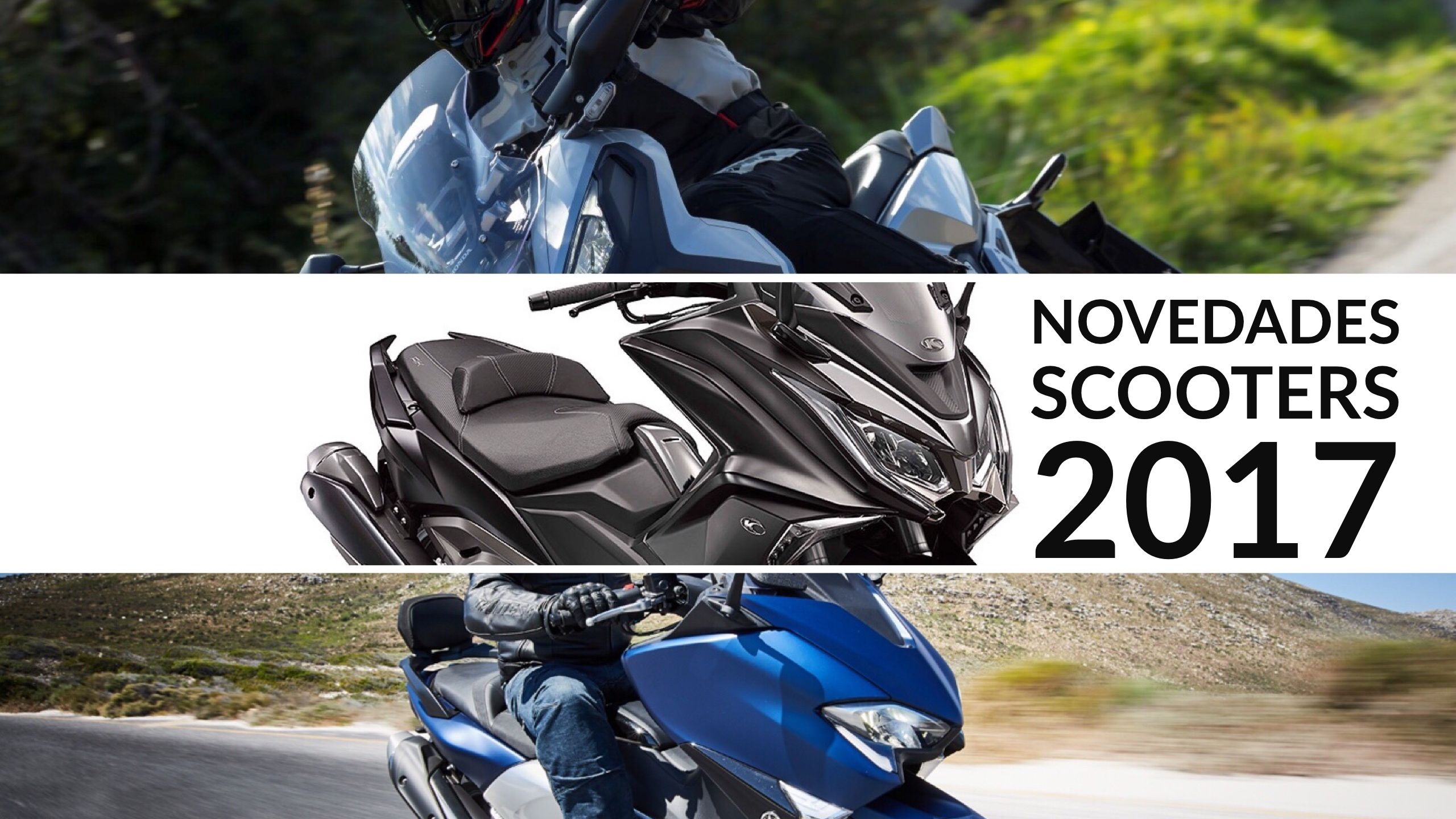 Novedades Scooter y Maxiscooter 2017