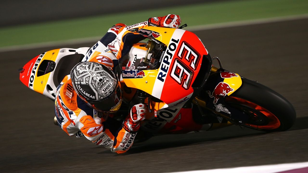Marc Márquez explica sus caídas y Dani Pedrosa se centra en el ritmo