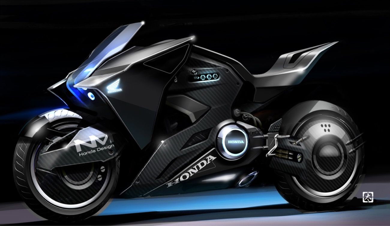 Honda NM4 Vultus, la moto de la Mayor Motoko en Ghost in the Shell